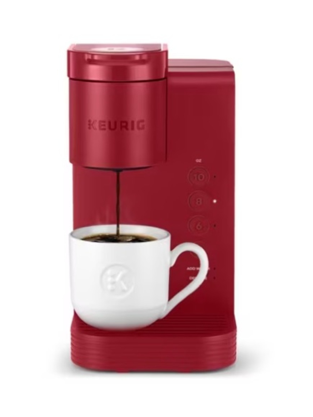 Keurig Express Essentials Single-Serve Coffee Maker – Red